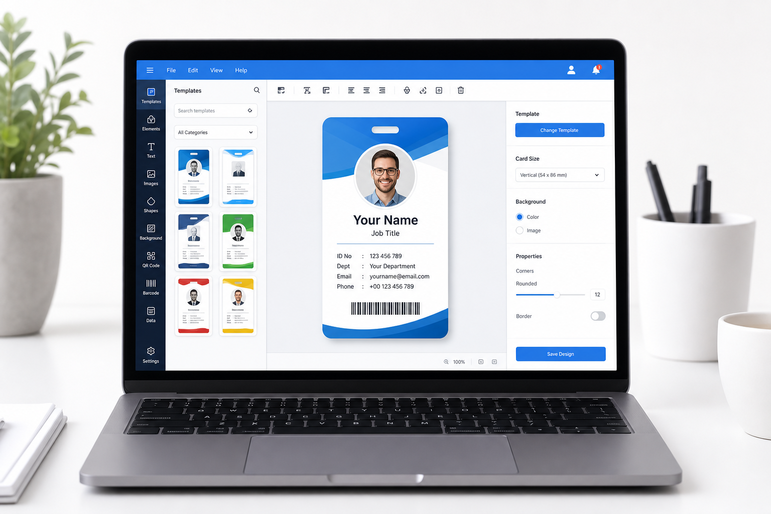 Logiciel Badge Studio Pro — licence 1 poste